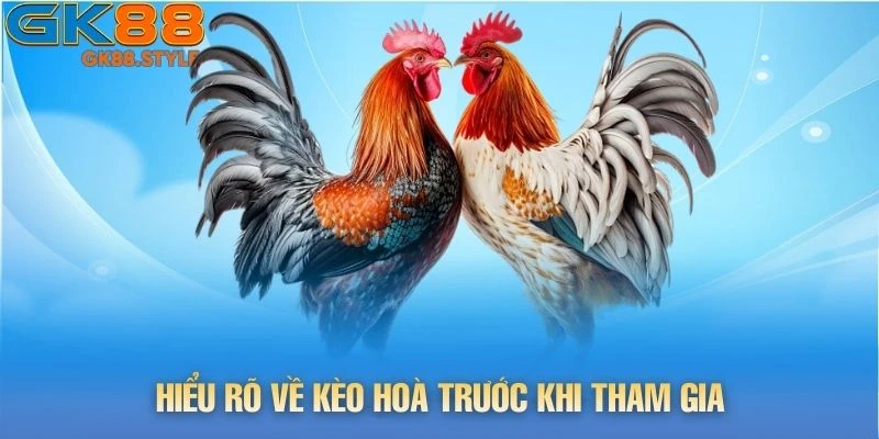 Hiểu rõ về kèo hoà trước khi tham gia